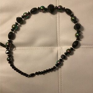 New with tags genuine lucite necklace vintage